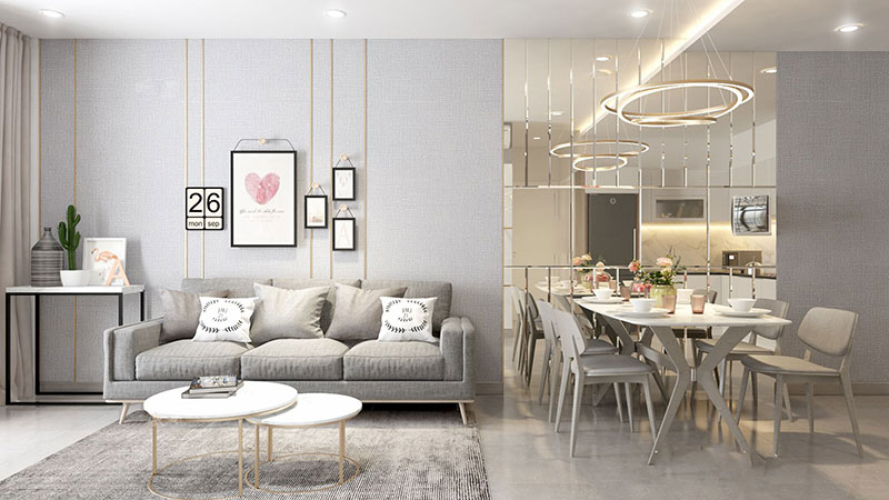 Thiết kế nội thất chung cư diện tích 60m2:
Thiết kế nội thất cho căn hộ chung cư 60m2 không chỉ mang đến sự đa dạng về không gian sinh hoạt, mà còn tạo nên không gian sống lý tưởng và tiện nghi cho cư dân. Hãy tìm thấy những sản phẩm nội thất đa dạng, thẩm mỹ và chất lượng để mang lại không gian sống hoàn hảo nhất cho căn hộ của bạn.