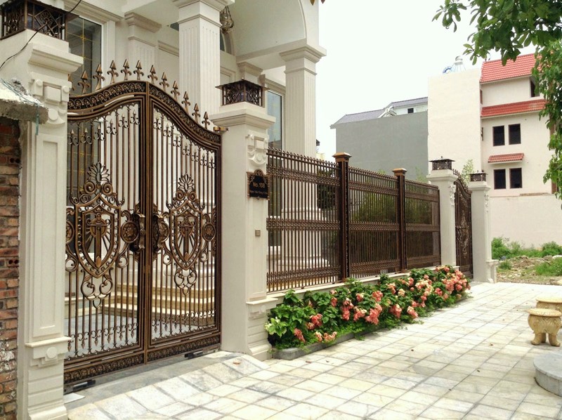 Cần chú ý thiết kế cổng rào phù hợp với công trình